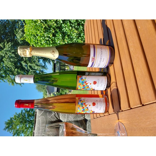 Alsace sommer 3 flasker